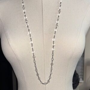 Silpada 925 Sterling Silver Cubic Zirconia Necklace